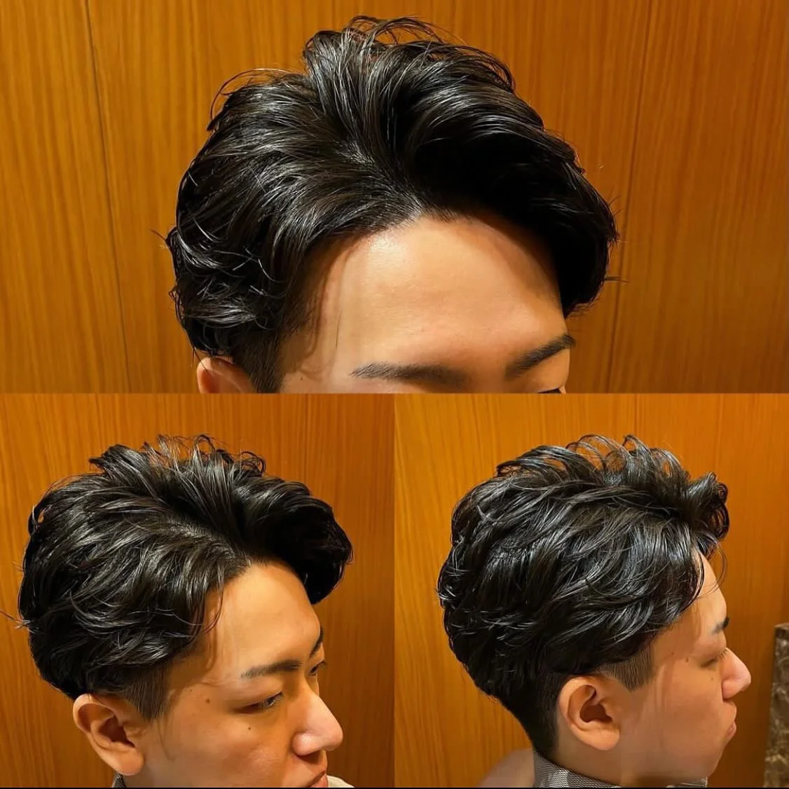 メンズカット・パーマ・トリートメント・シェービング　15,400円（税込）
